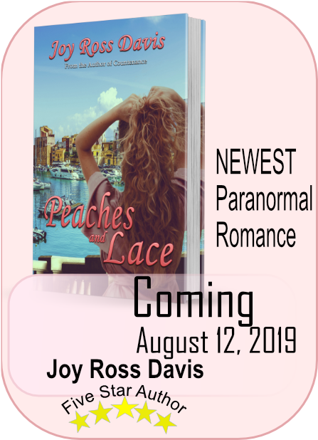 Peaches and Lace cover - paranormal romance novel, Joy Ross Davis, author
