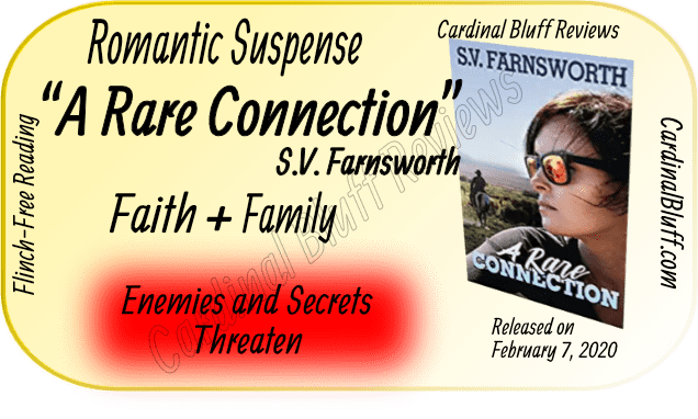 A Rare Connection, S.V. Farnsworth Romantic Suspense novel