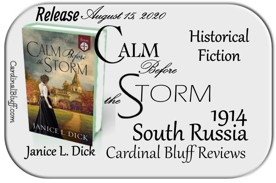 Calm Before the Storm - Janice L. Dick, author